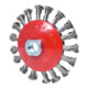 KS Tools Spazzola rotonda a filo conico in acciaio inox, 0,5mm, Ø115mm-2