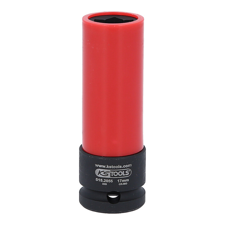 KS Tools speciaal aluminium velgen speciaal profiel contactdoos voor Mercedes, lang, 17 mm