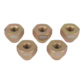 KS Tools speciaal moerenset, 5-delig, M14x2