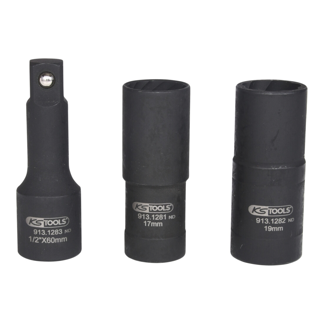 KS Tools speciaal profiel dopsleutelset, 3 stuks, 17-19mm