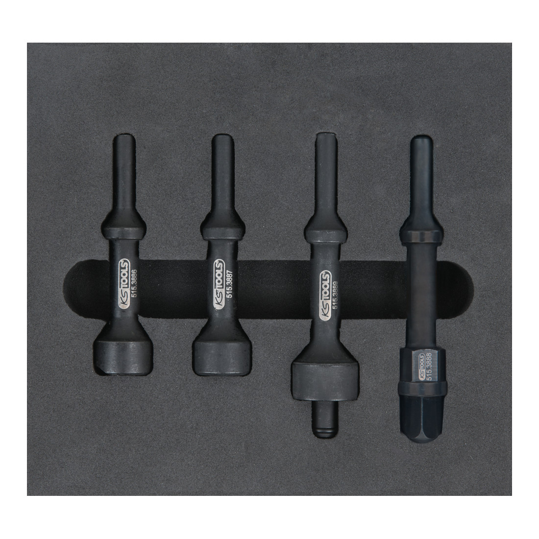 KS Tools speciaal vibrobeitel set, 4 stuks