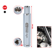 KS Tools Speciale 3/8" steeksleutel voor zuigbuisschroefkoppelingen