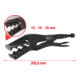 KS Tools speciale klemtang, Ø 15-18mm