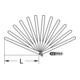 KS Tools Spessimetro per pistoni, 8 lame, 0,05-0,5mm, L=200mm-3
