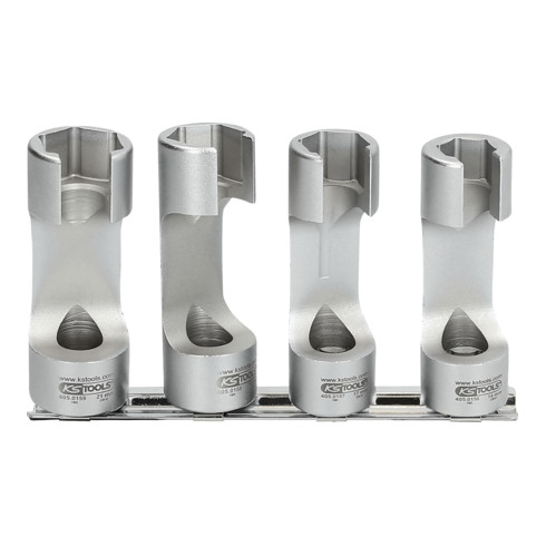 KS Tools Spezial-Einspritzleitungs-Schlüssel-Satz 3/8 Zoll, 4-tlg