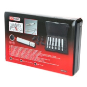 KS Tools Spezial-Glüh- und Zündkerzen-Stecknuss-Satz mit Gelenk 1/4 Zoll + 3/8 Zoll, 11-tlg-5