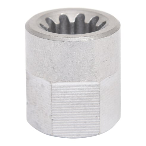KS Tools Spezialeinsatz Vielzahn M9 mit Magnet, für SAF und Knorr Sättel