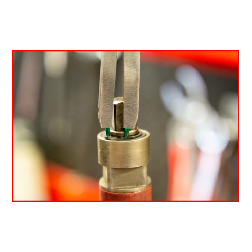 KS Tools Spitzenpaar für Doppelgelenk-Sicherungszangen, 1,3 mm, gerade