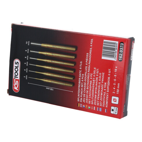 KS Tools Splintentreiber-Satz, 6-tlg.