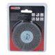 KS Tools staalborstel schijf 0.3mm, Ø 80mm