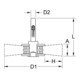 KS Tools staalborstel schijf 0.3mm, Ø 80mm