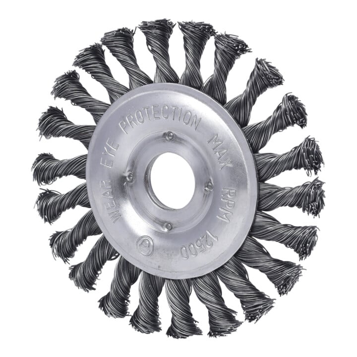 KS Tools staaldraad ronde borstel 0.5mm, Ø 125mm