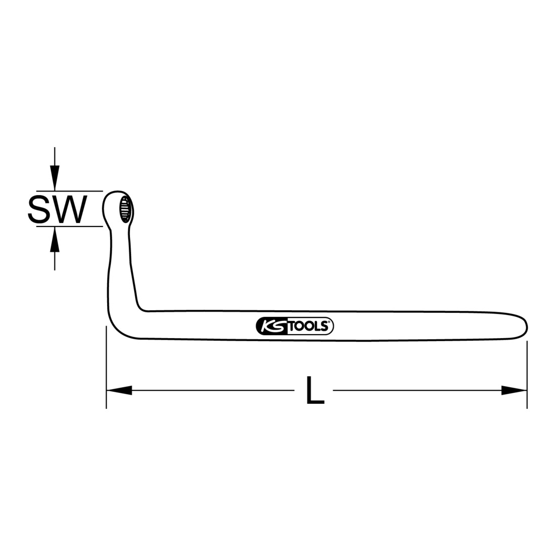 KS Tools Staffa isolata 