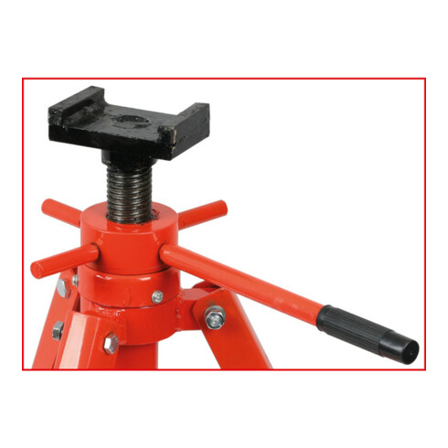 KS Tools Stahl-Spindel-Unterstellbock, 12t, 710-1065mm