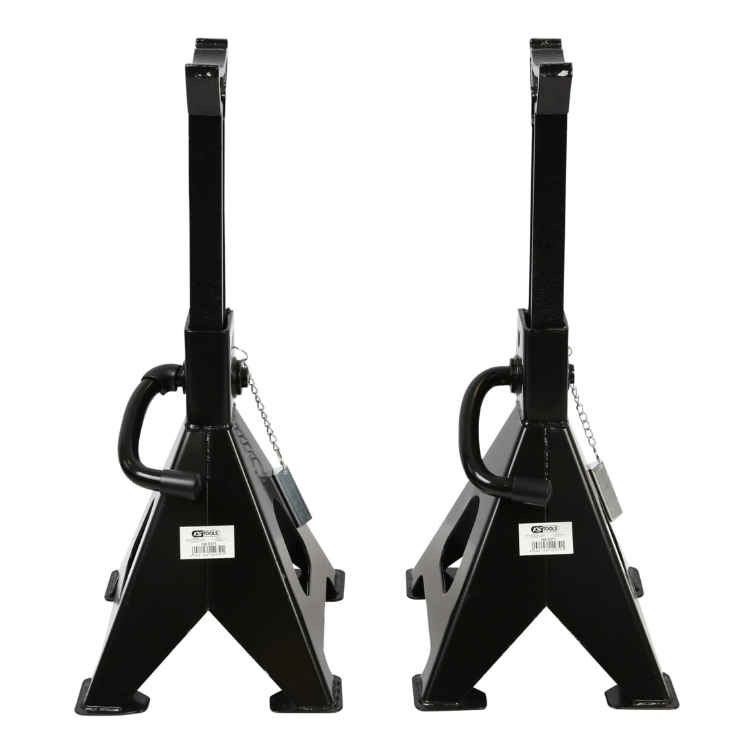 KS Tools Stahl-Unterstellbock mit Schnellverstellung, 6 t, paarweise