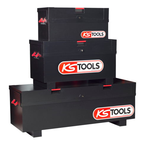 KS Tools Stahlblech- Werkzeugtruhe, 1120 x 650 x 350 mm
