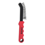 KS Tools Stahldraht-Bremssattel-Drahtbürste 2-reihig, spitz-2