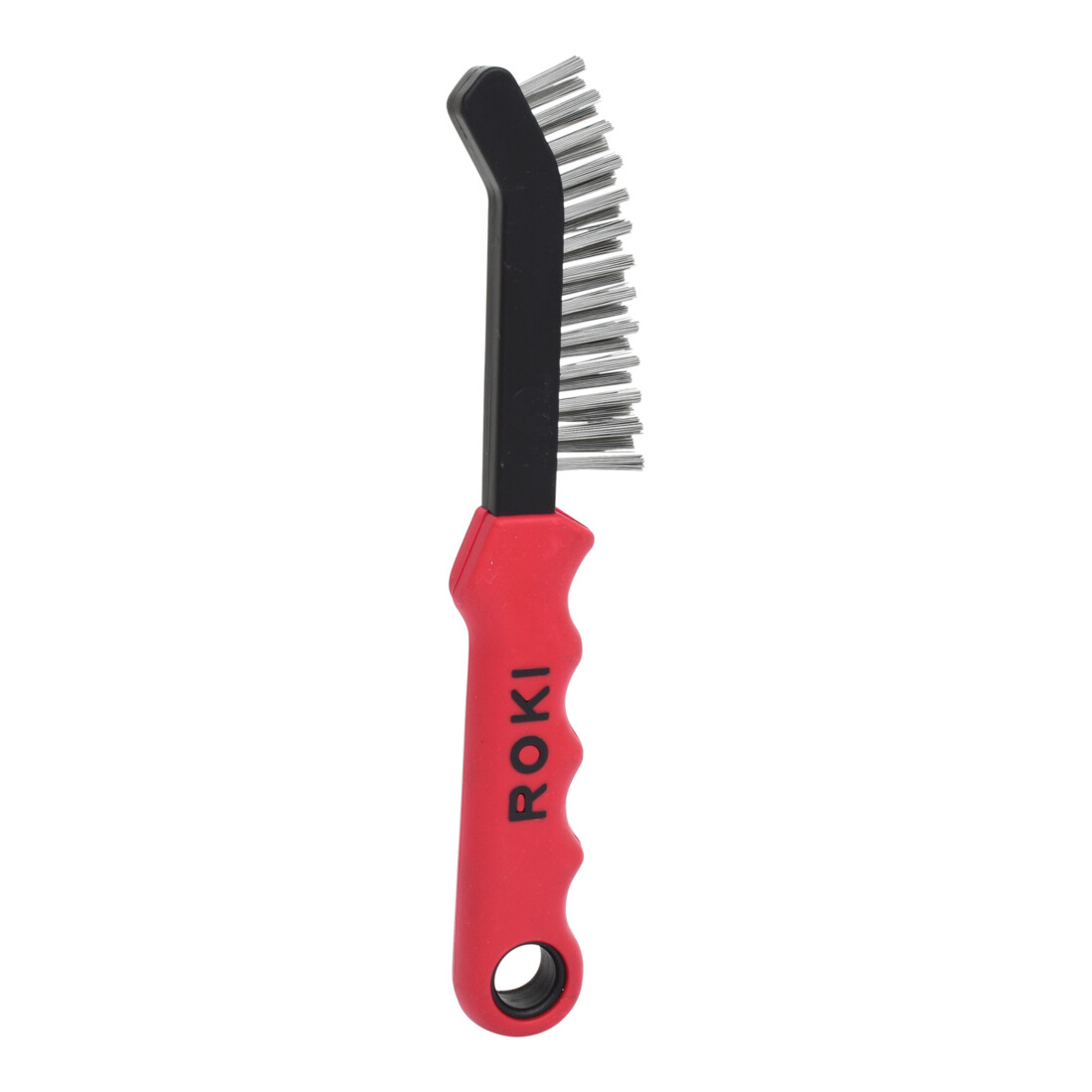 KS Tools Stahldraht-Bremssattel-Drahtbürste 2-reihig, spitz