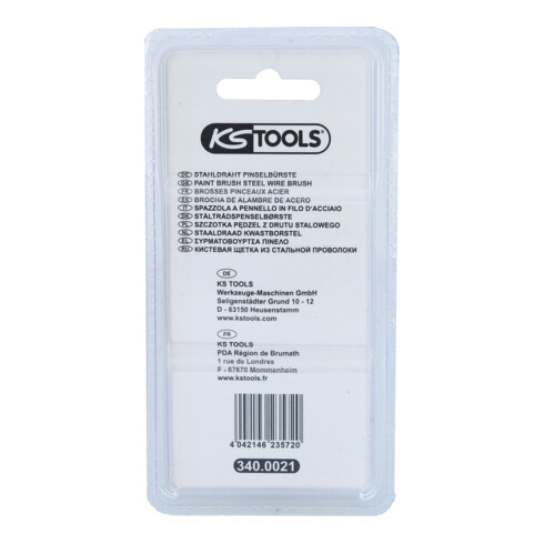 KS Tools Stahldraht Pinselbürste