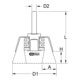 KS Tools Stahldraht Topfbürste 0,3mm-3