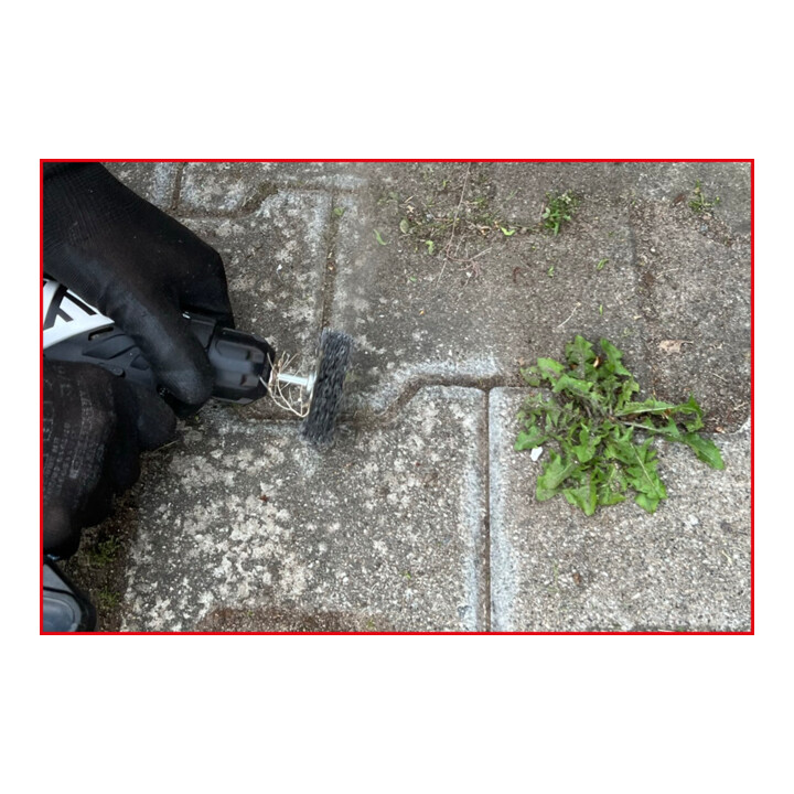 KS Tools Stahldrahtbürstenscheibe 0,3mm, Ø 60mm