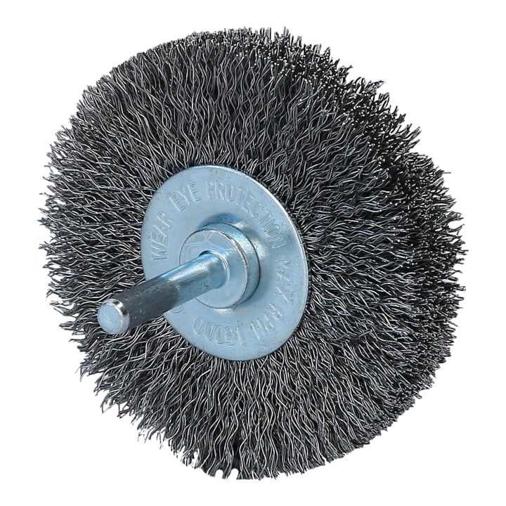 KS Tools Stahldrahtbürstenscheibe 0,3mm, Ø 80mm