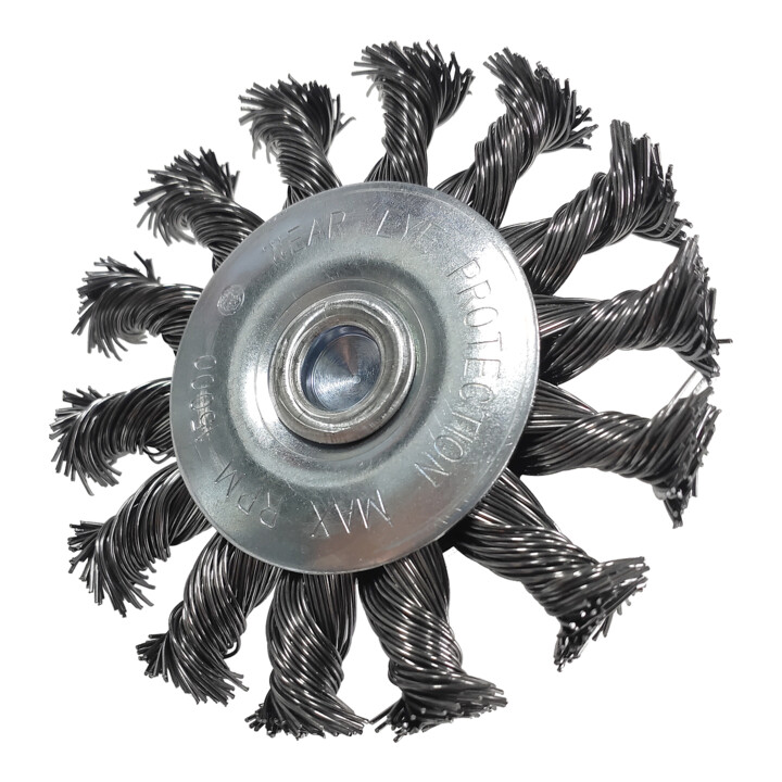 KS Tools Stahldrahtrundbürste 0,3mm, Ø 75mm