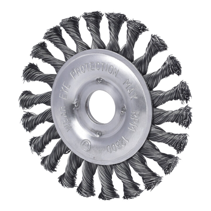 KS Tools Stahldrahtrundbürste 0,5mm, Ø 125mm