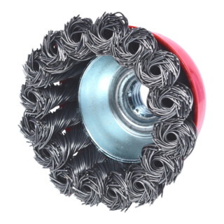 KS Tools Stahldrahttopfbürste 0,5mm, Ø 65mm