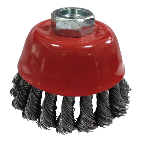 KS Tools Stahldrahttopfbürste 0,5mm, Ø 90mm