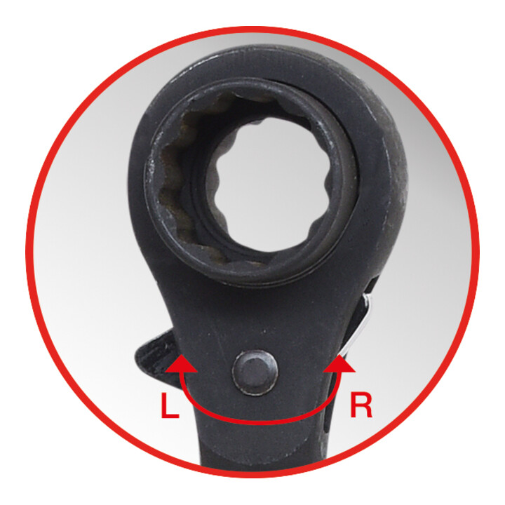 KS Tools steigersleutel, verstelbaar, 19x22mm