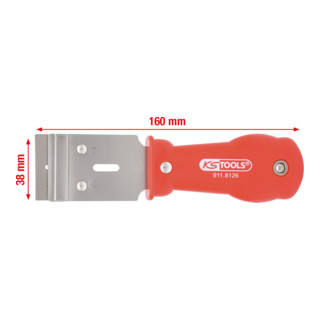 KS Tools sticker schraper, 38mm