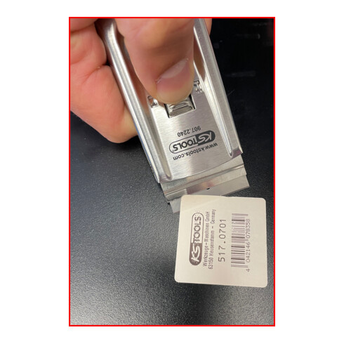 KS Tools sticker schraper, 39x110mm