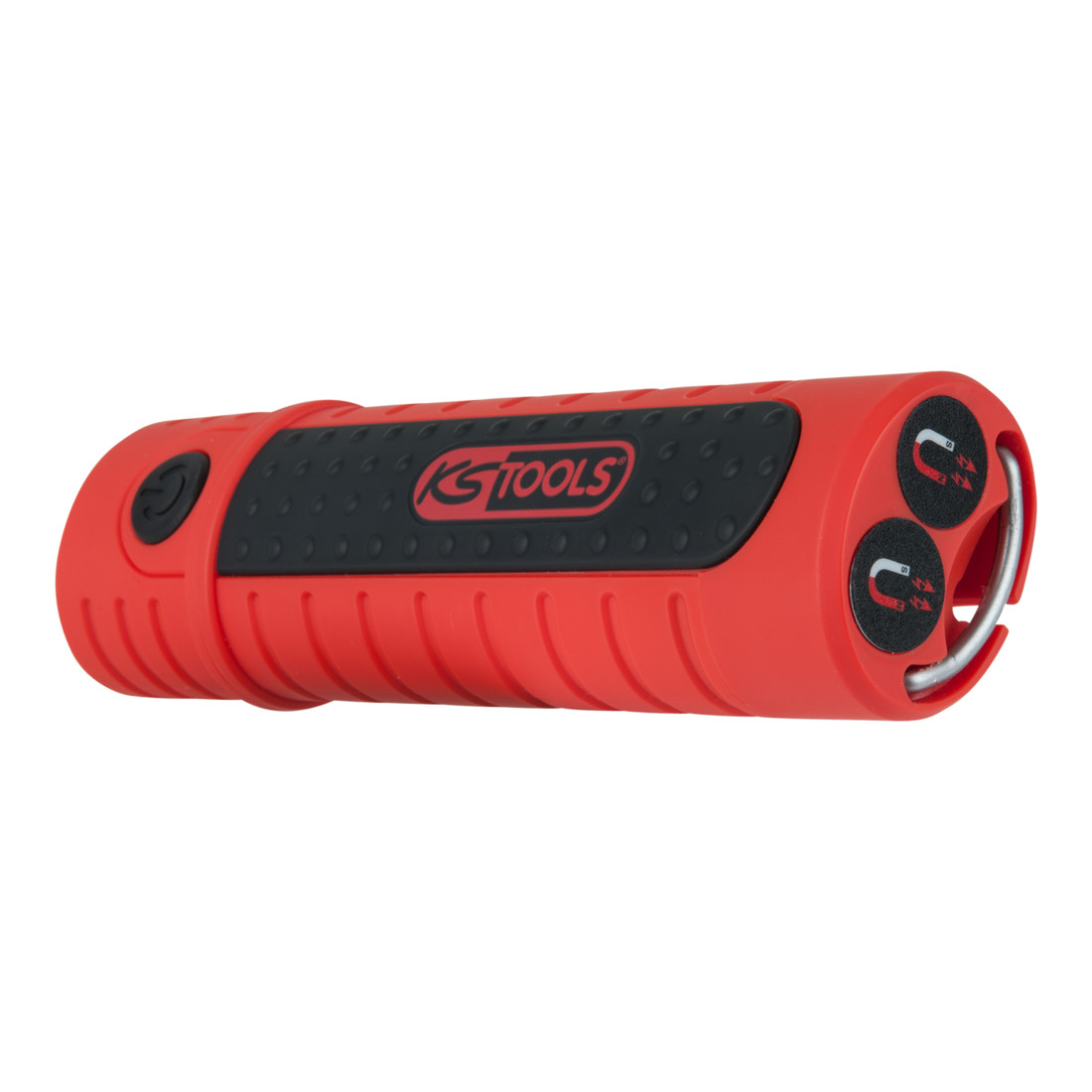 KS Tools STRIPE LED-Akku-Arbeitslampe, 2 Watt Stripe LED + 6 LED Kopflicht
