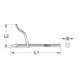 KS Tools stucadoorshaak, rond, 300mm