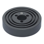 KS Tools Stufenplatte mit 3 Löchern, A+B Seite