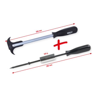 KS Tools suddertrekkerset, 2 st.