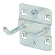 KS Tools Supporto con ganci angolati, Ø6mm