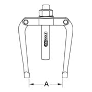 KS Tools Supporto da banco per estrattore interno-3