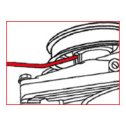 KS Tools Supporto frizione ventola per Mercedes-3