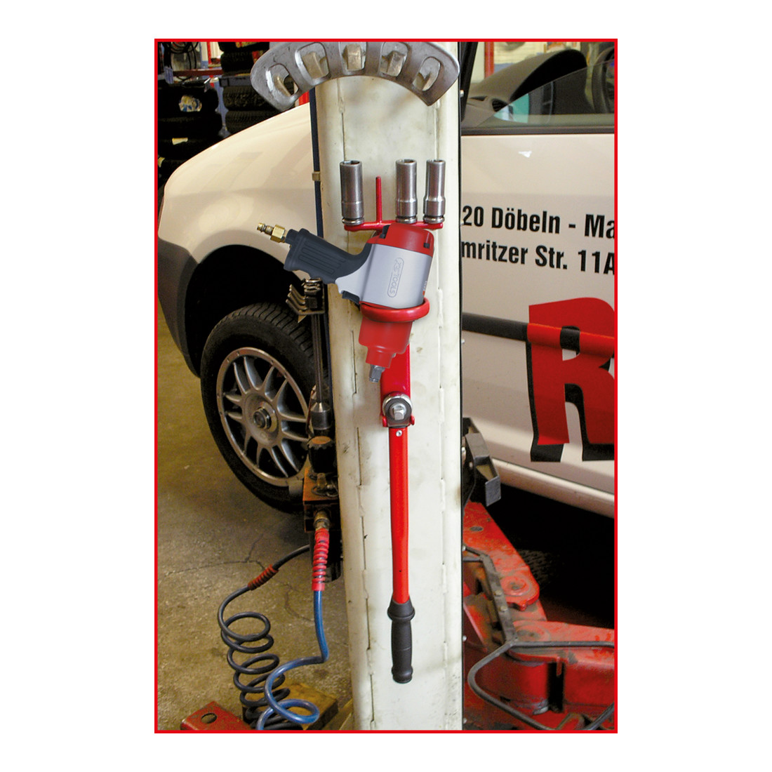 KS Tools Supporto per magneti in metallo, 390mm