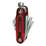 KS Tools Supporto pieghevole CHROMEplus per chiavi esagonali, 8pz.-2