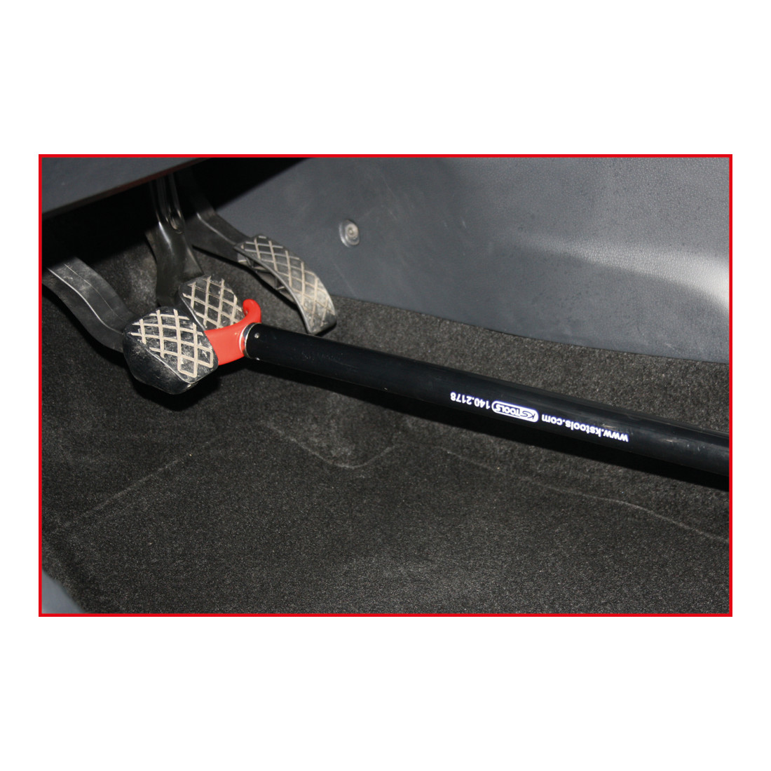 KS Tools Supporto telescopico per cofano e portellone posteriore, 64-109 cm