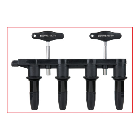 KS Tools T-greep bobinetrekkerset voor VAG en opel motoren, 7 dlg.