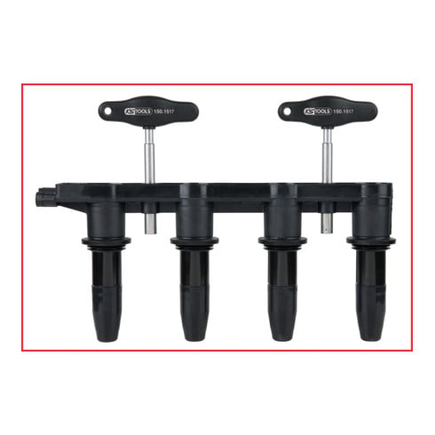 KS Tools T-greep bobinetrekkerset voor VAG en opel motoren, 7 dlg.
