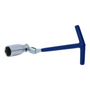 KS Tools T-greep bougiesleutel met scharnier