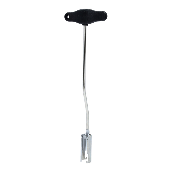 KS Tools T-greep bougietrekker, gebogen, lang