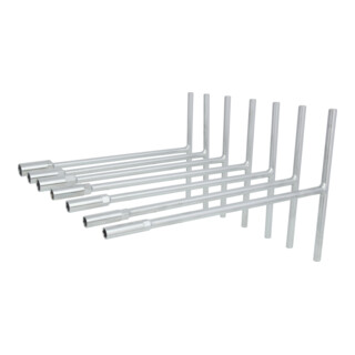 KS Tools T-greep dopsleutelset, 7 stuks, 8-14mm