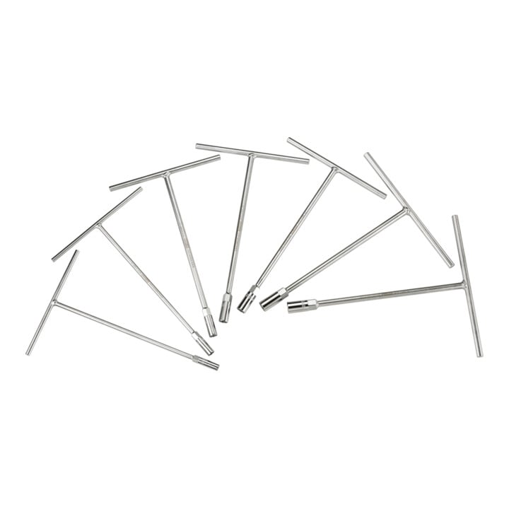 KS Tools T-greep dopsleutelset, 7 stuks, 8-14mm