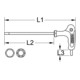 KS Tools T-greep inbussleutel, 2mm